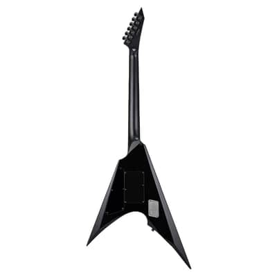 ESP E-II Arrow Burl Maple Electric Guitar - Nebula Black Burst image 8