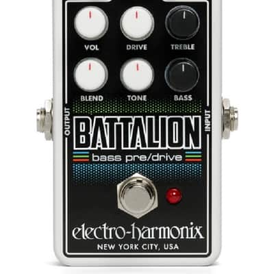 Electro-Harmonix Nano Battalion Bass Preamp and Overdrive *Free Shipping in the USA* image 1
