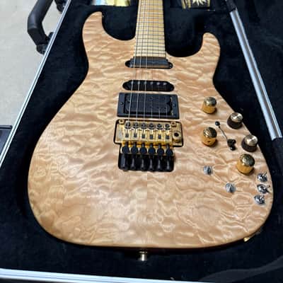 Jackson USA Series Phil Collen Signature PC1 2012 Satin Au Natural, Quilted Maple image 3