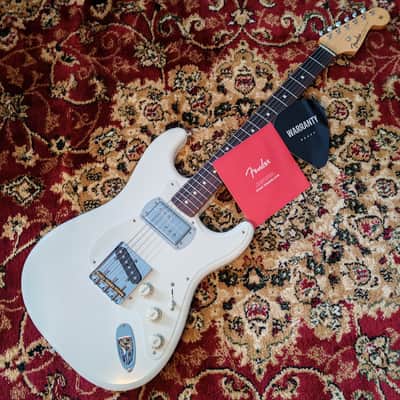 *NEW IN BOX* Fender Japan Artist Series Souichiro Yamauchi Fujifabric Stratocaster Custom Signature Model - Satin White - MIJ image 1