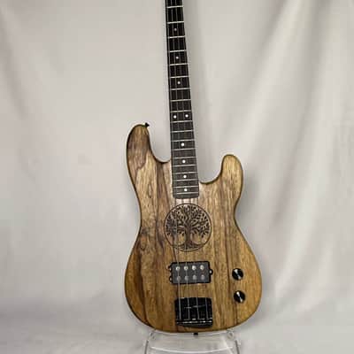 ACs Custom Guitars 4 String Bass 2025 - Natural Tung Oil image 7
