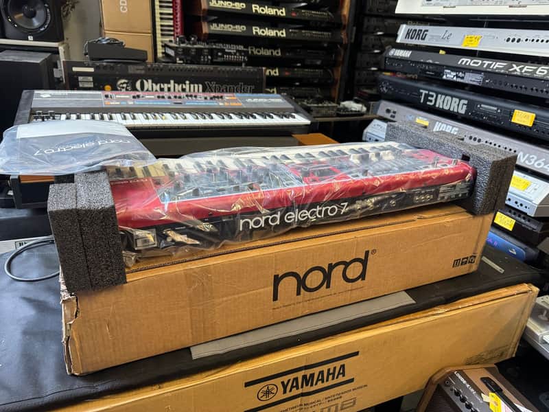 Nord Electro 7  with GB73 gig bag ,73 key Keyboard Piano Drawbars Organ SW73, EL7 ,in box //ARMENS// image 1