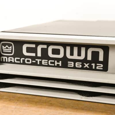 Crown Macro-Tech 36x12 2-Channel Power Amplifier CG015TM image 5