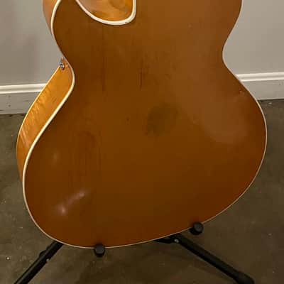 Epiphone Triumph 1945 Custom Florentine Cutaway Blonde image 9