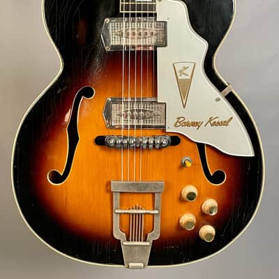 Kay K8700 Barney Kessel Jazz Special w/ Kelvinator 1959 Shaded Sunburst image 1