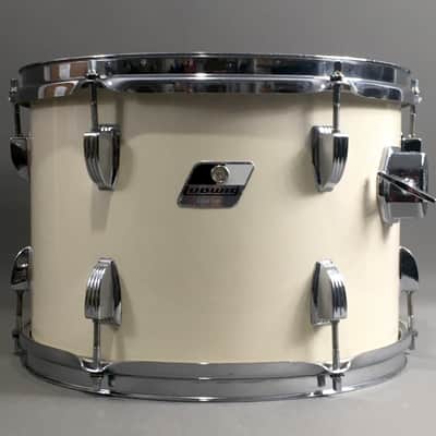 Vintage Ludwig Made in USA Monroe NC S/L Series 9x13” Rack Tom Drum 1981-1983 White Cortex Granitone Pre-Rockers image 3