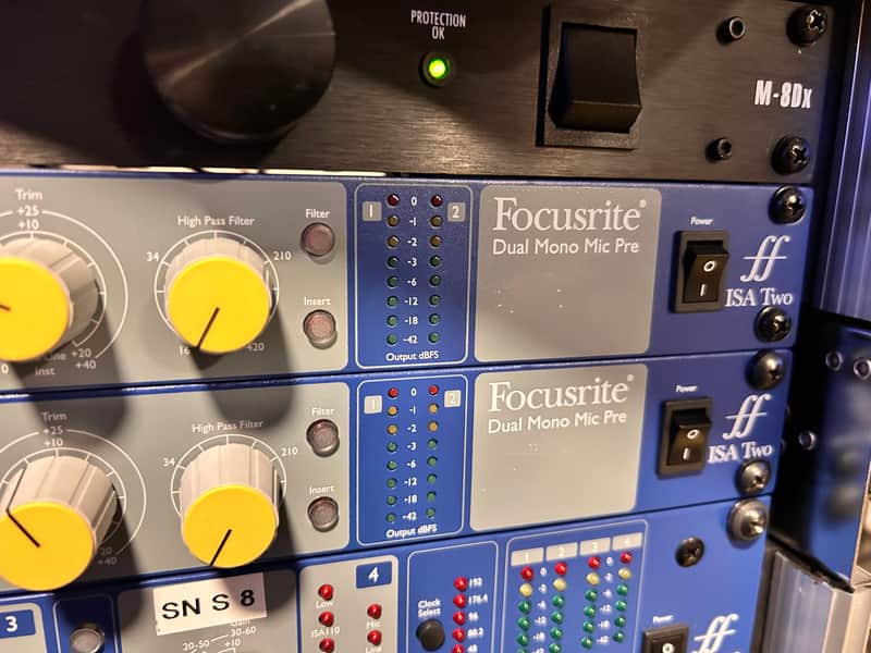 Focusrite ISA Two Dual Mono Mic Preamp