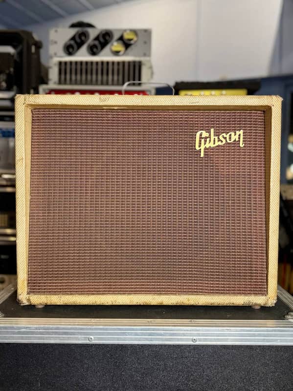 Gibson Explorer GA-18 Tweed Vintage Tube Guitar Combo Amp 1x12" Vibrato 1960 image 1