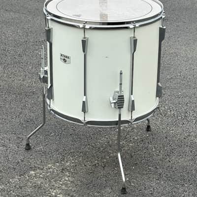 Tama Rockstar DX 18" Floor Tom White MADE IN JAPAN for drum set image 3