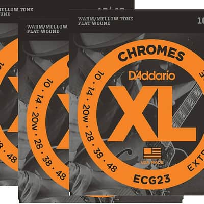 D'Addario Guitar Strings  ECG23  Chromes Light Electric image 1