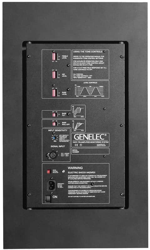 Genelec 1037C 12" 3-Way Powered Midfield Studio Monitor (Pair) image 2