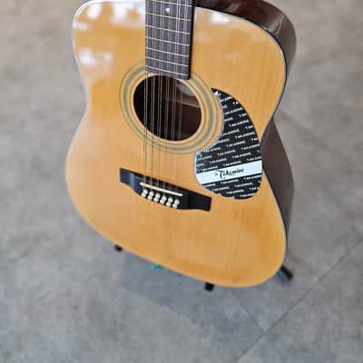 Takamine G335 12 String Natural Finish Acoustic Guitar image 3