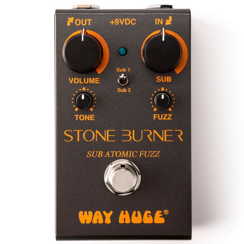 Used Way Huge Smalls WM81 Stone Burner Sub Atomic Fuzz Guitar Effects Pedal image 1