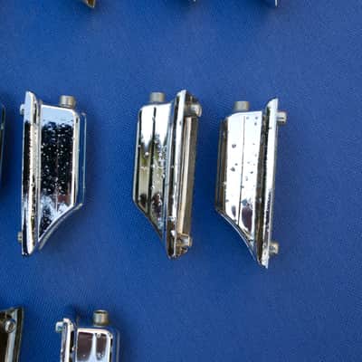 Rogers Beavertail Lugs Lot of 12 Bassdrum 70s image 7