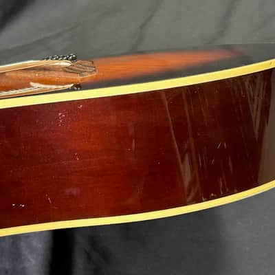 Yamaha APX500II Thinline Acoustic/Electric Guitar 2010s - Old Violin Sunburst image 13