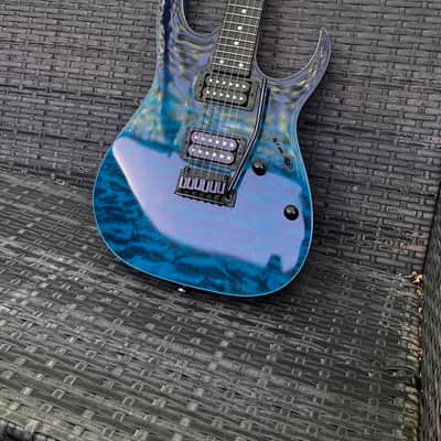 Ibanez GRG120QASP-BGD Gio 2021 - Present - Blue Gradation image 1