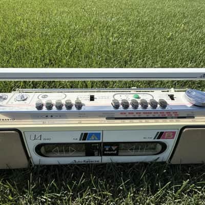 Sanyo U4 W40 Rare Vintage Cassette Deck Boombox Japan image 16
