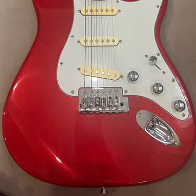 Buzz Feiten Supernova Electric Guitar - Red Excellent Condition image 19