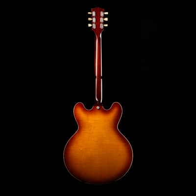 Pre-Owned 2022 Gibson ES-335 Figured Iced Tea with OHSC image 9