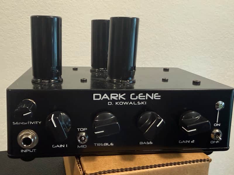 D. Kowalski Dark Gene Green Hand Wired Tube Amp - 6AX7 preamp tubes image 1