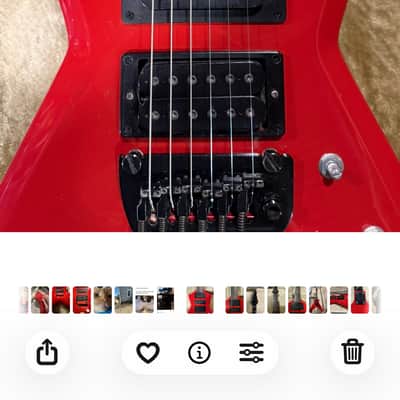 Westone Electra Dynasty V 1984 - Red image 13