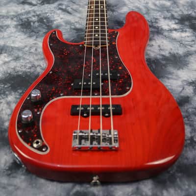 Fender Precision Bass Hot Rod Sunset Orange 1999 Left Handed image 9