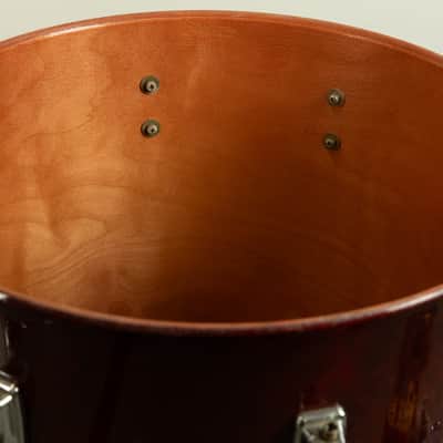 1980s Tama Cherry Wine 14x22 8.5x13 and 16x16 Drum Set image 12