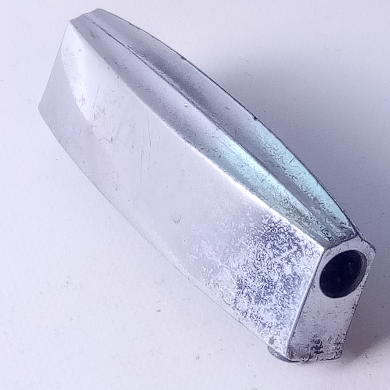 Slingerland Chrome Large Cigar/Streamline Bass Drum Lugs 40s Radio King Vintage — main photograph