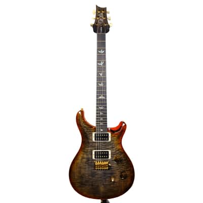 PRS Wood Library Custom 24 10-Top Flame - Burnt Maple Leaf image 3