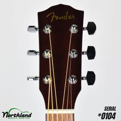 Fender CD-60SCE Dreadnought Cutaway Acoustic-Electric - All Mahogany - *0104 image 3
