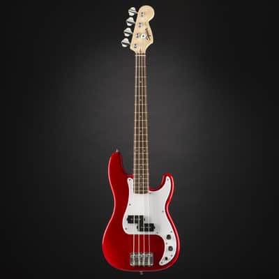 Squier Mini Precision Bass IL Dakota Red - 4-String Electric Bass image 2
