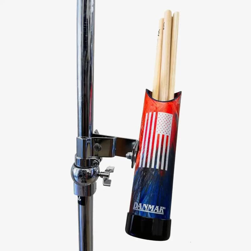 Danmar Drum Stick Holder Limited Edition Wicked Red White & Blue image 1