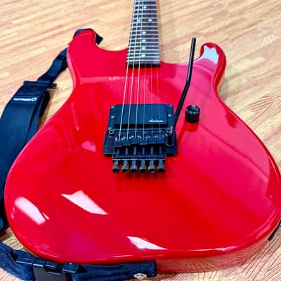 🔥RARE🔥 1987 Charvel Model 2 Red~ MIJ 80s Made In Japan~ JT6 Floyd Rose/Jackson image 4
