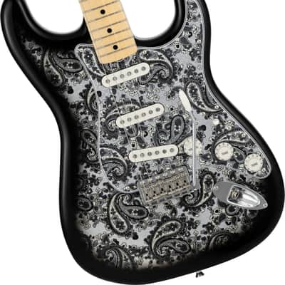 Fender Made in Japan Limited Edition Stratocaster - Black Paisley image 2