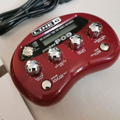 Line 6 Pocket POD Multi-Effect and Amp Modeler 2007 - Present - Red Bild 4