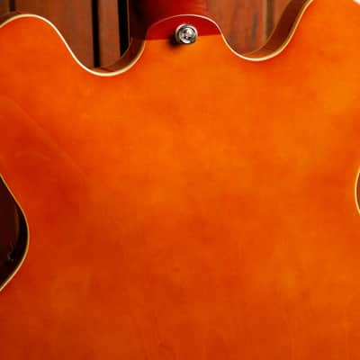 Epiphone Riviera Frequensator Royal Tan Semi-Hollow Electric Guitar image 16