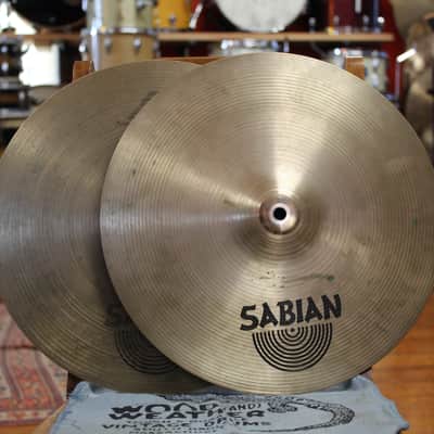 Sabian 14" AA Medium Hats 1056/1470g image 2