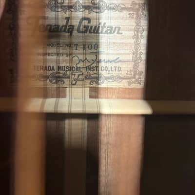 Terada T-100 Acoustic image 14