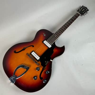 1966 Guild T-100D Sunburst image 8