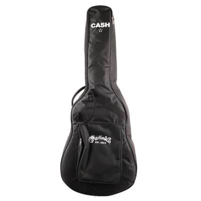 Martin DX Johnny Cash Acoustic-Electric Jett Black image 7