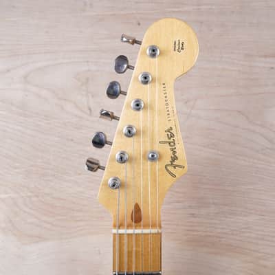 Fender ST54-LS Stratocaster CIJ 2007 Black Lace Sensor Pickups Made in Japan Blackie Style w/ Bag image 4