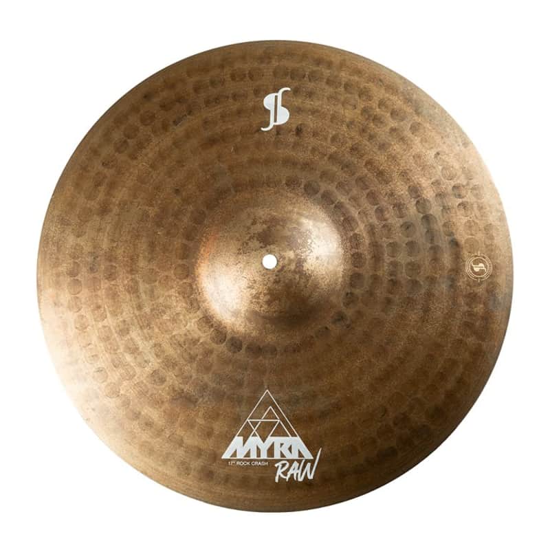 Stagg MYR-CR17RW Myra Series 17-Inch Raw Rock Crash Cymbal image 1