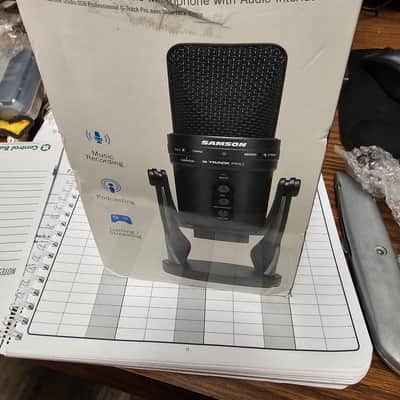 Samson G-Track Pro USB Condenser Microphone 2017 - Present - Black image 3