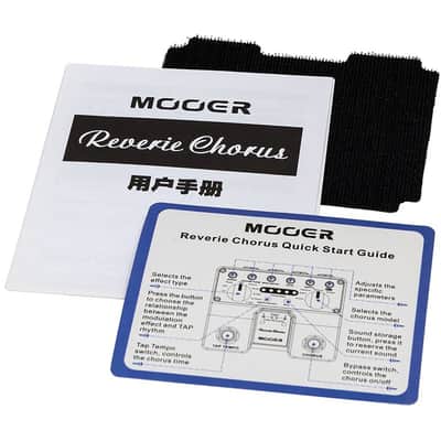 Mooer TCH1 Reverie Chorus Twin Series Digital Chorus Guitar Effects Pedal image 7