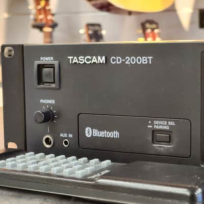 TASCAM CD-200BT CD Player/ Bluetooth Receiver 2010s - Black image 2