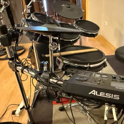Alesis DM10 MkII Pro Kit Electronic Drum Set 2010s - Black image 5