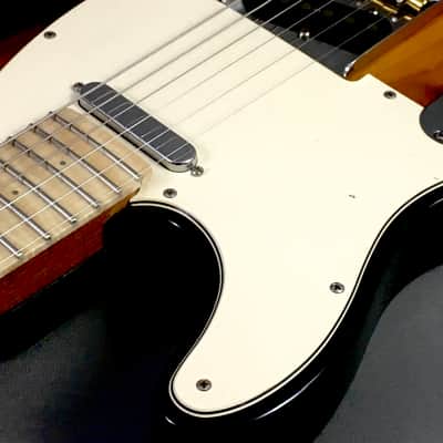 LEFTY! USACG Roasted Flame Maple Boutique Custom Guitar Telecaster Classic Sunburst Alder NOS Relic 7.6 lb HSC image 12