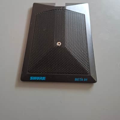 Shure BETA 91A Boundary Condenser Microphone 2010 - Present - Black image 1