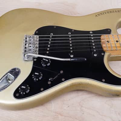 Fender 25th Anniversary Stratocaster 1979 Silver Metallic Vintage USA w/ OHSC image 6
