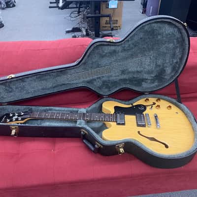 Epiphone Dot Semi Hollow Body 1997 - Natural w/ Case Made in Korea image 3